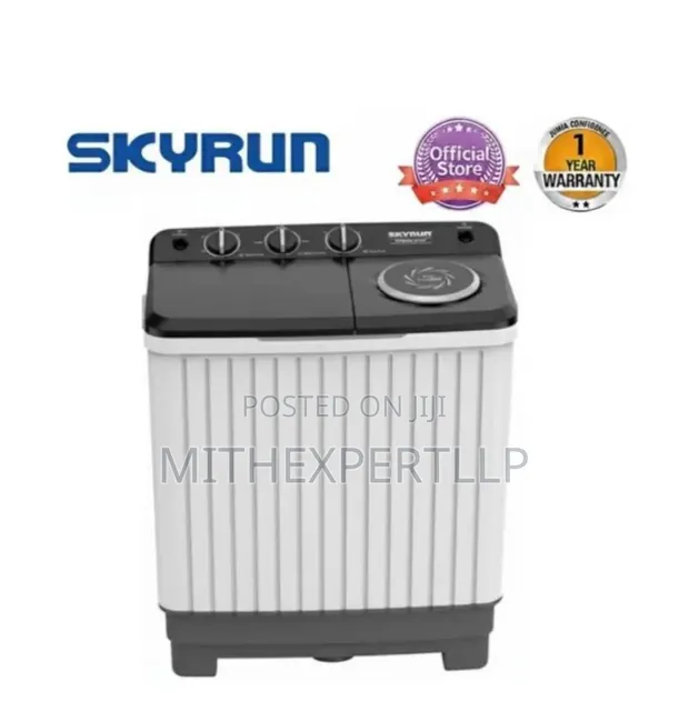 Skyrun 7kg Twin Tub Semi-Automatic Washing Machine - 1