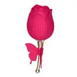 Butterfly Rose Sucker Vibrator - 1