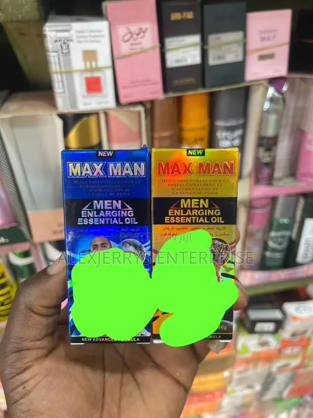 Max Man Man Enlarging Essential Oil 30g - Kayan Kula Ga Maza - 1