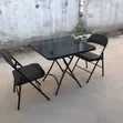 Teburin Da Zai Rabe Tare Da Kujeru 4 - 2