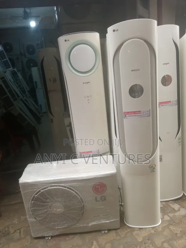 LG Dual Inverter Standing Air Conditioner System - 1