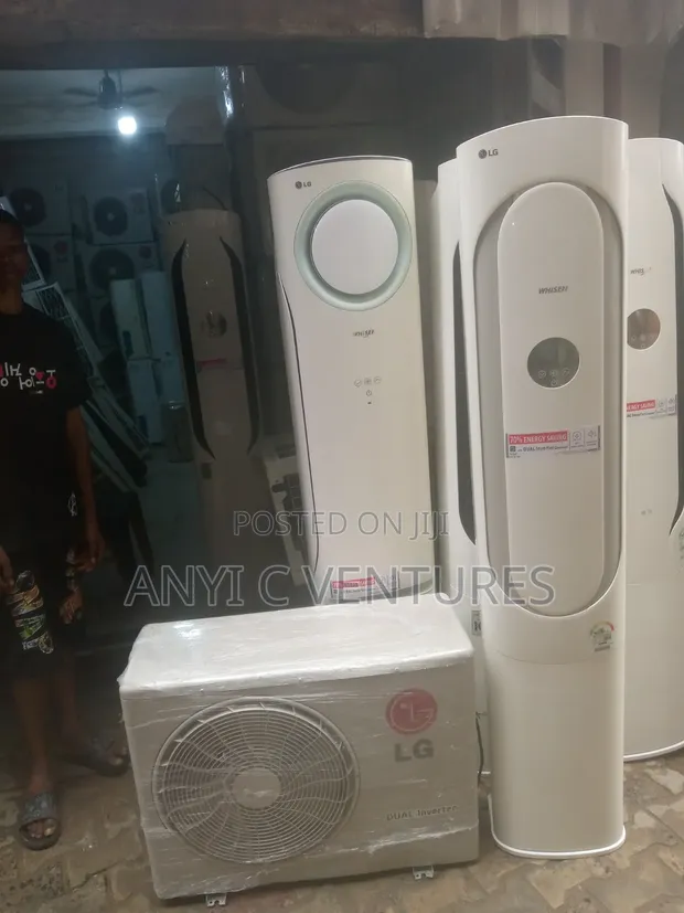 LG Dual Inverter Standing Air Conditioner System - 1