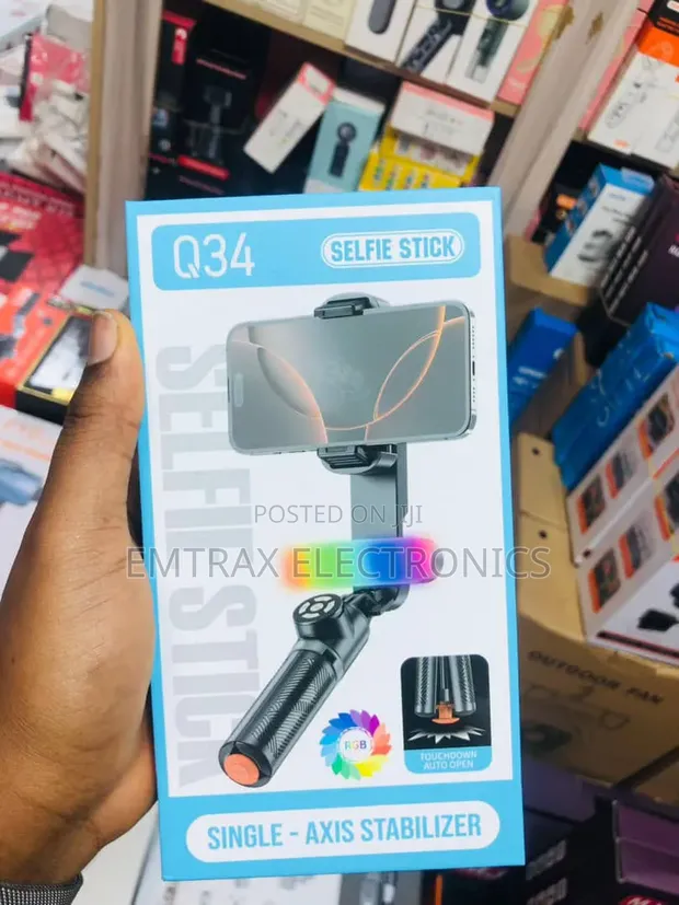Q34 Single-Axis Selfie Stick Stabilizer - 1