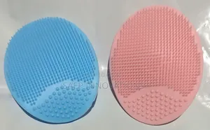 Soft Silicone Facial Cleansing Brush & Exfoliator (2 Pcs)