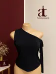 Ammystouch Asymmetrical Draped Top - 2