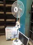 Lion Solar Fan 16 Inch AC/DC with Solar Panel - 4