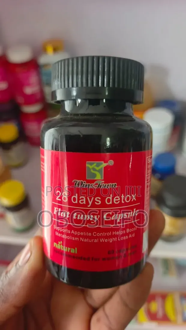 Wins Town 28 Days Detox Flat Tummy Capsules - 1