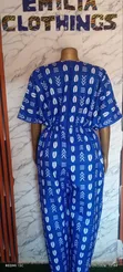 Ankara Palazzo Jumpsuit Mai Hannun Ja da Zare - 2