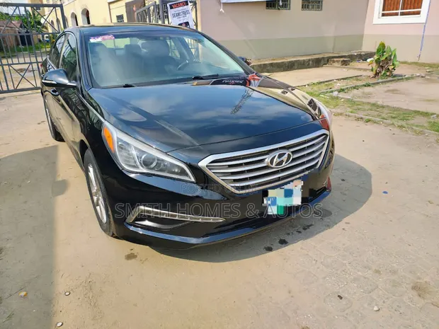 Hyundai Sonata 2015 Black - 1