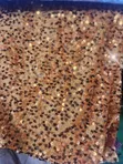 Velvet Sequin Fabric Per Yard - 1