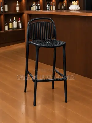 Brand New Home Interiors Plastic High Barstool