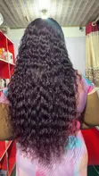 28 Inch SDD Deep Wave Wig with 5x5 Closure - 2