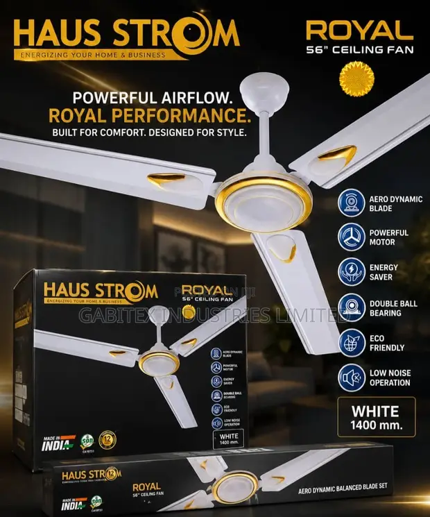 Haus Strom Ceiling Fan - India Model - 1