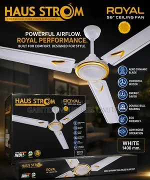 Haus Strom Ceiling Fan - India Model