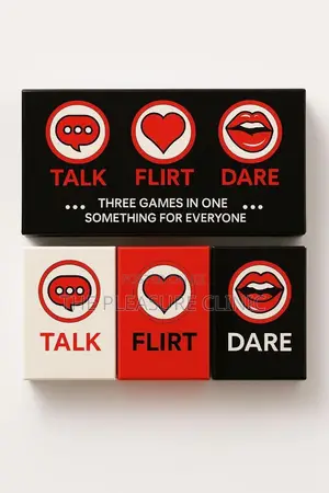 Talk, Flirt, Dare Card Game for Couples