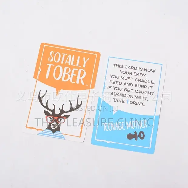 Sotally Tober Card Game (Party Game) - 1