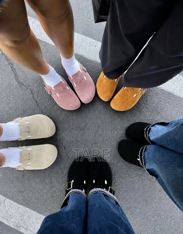Birkenstock Boston Suede Clogs - 1