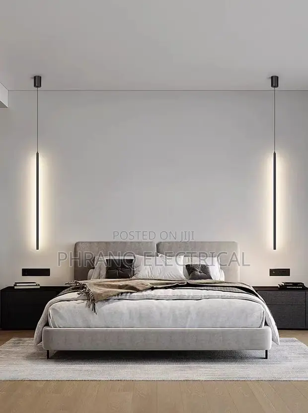 Modern 800mm LED Long Pendant Light - 1
