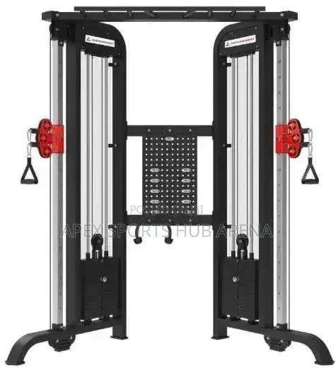 Universal Dual Adjustable Pulley Functional Trainer - 1