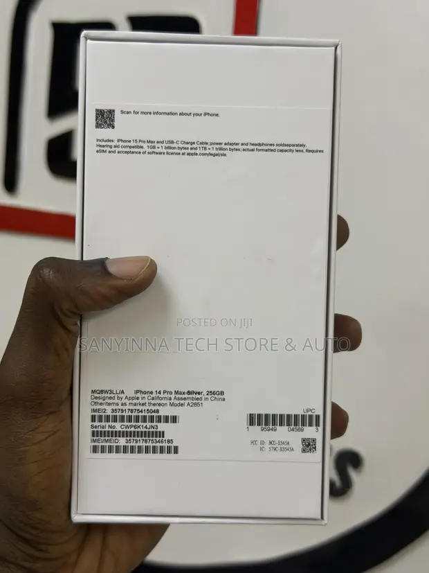 Apple iPhone 14 Pro Max 256GB Black - 1