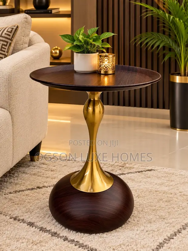 Luxury Round Side Table - 1