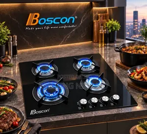 4-in-1 Built-in Gas Cooker