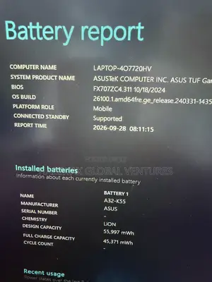 Asus TUF Gaming F17 Laptop - 16GB RAM, 512GB SSD, RTX 3050