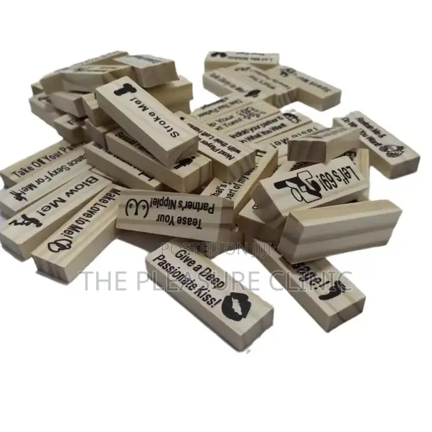 Erotic Jenga Brick Game for Couples - 1