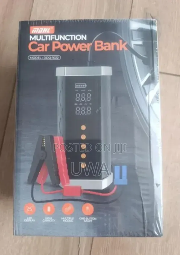 Multifunction Emergency Car Jump Starter Power Bank - 1