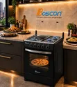Boscon 3-in-1 Standing Gas Cooker - 1