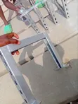 300mm Galvanized Cable Tray Hanger Stand - 3
