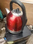 Lec Electric Water Kettle 1.5L Red - 1
