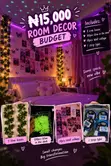 Decorative Vine Leaf & Strip Lights - 1