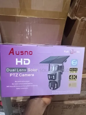 HD Dual Lens Solar PTZ Camera