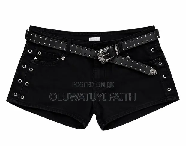 Denim & Supply Black Denim Shorts - Sabon Kayayyaki - 1