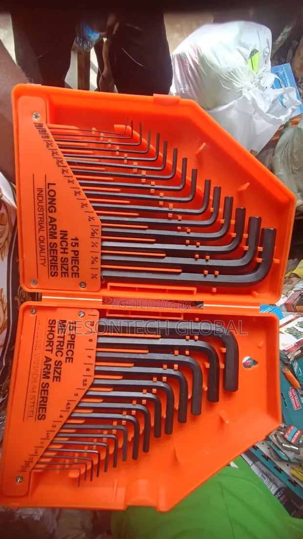 30-Piece Metric & Imperial Allen Key Set - 1