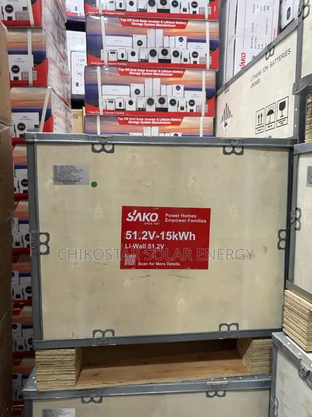 SAKO 15kWh 51.2V LiFePO4 Lithium Battery - 1