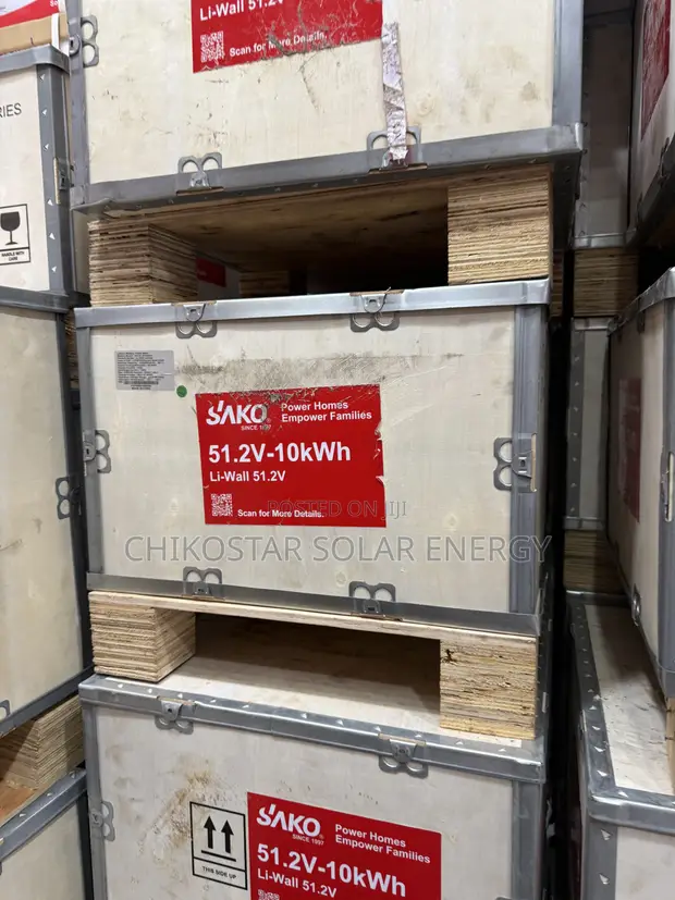 SAKO 51.2V 10kWh Li-Wall Lithium Battery - Brand New - 1