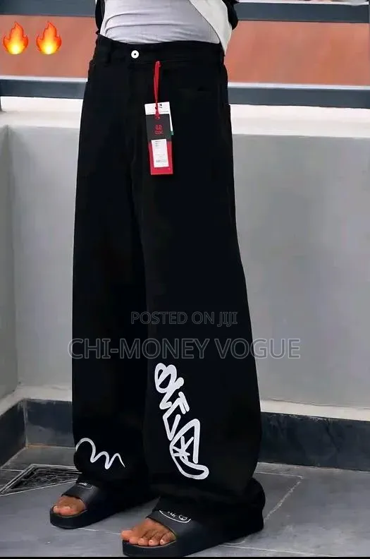 Premium Baggy Jeans - Men's Fashion - 1
