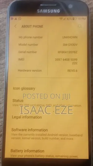 Samsung Galaxy S7 32GB Baki (An Riba)