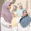 Hijab Chiffon na Malaysia - 1