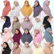 Hijab Chiffon na Malaysia - 2