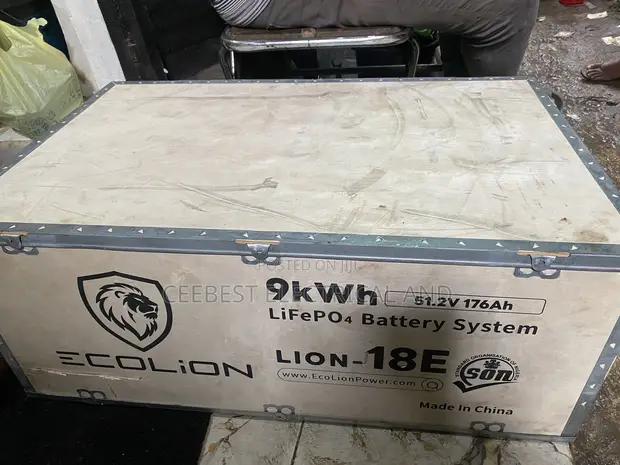 9KWH Ecoline Lithium Battery - 1