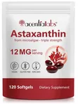 Astaxanthin 12mg Mai Kariyan Jiki, Anti-Aging, Lafiyar Koda - 5