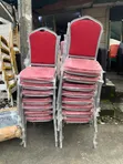 Event Chair / Big Silver Leg Bouquet Chair - 1