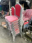 Event Chair / Big Silver Leg Bouquet Chair - 2