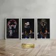 Elegance Trio African Art 8x12 PVC Wall Art (Set of 3) - 1