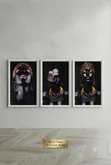 Elegance Trio African Art 8x12 PVC Wall Art (Set of 3) - 2