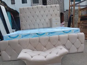 Brand New Padded Bed Frame - Family Size 6x6