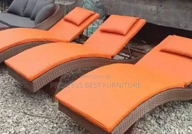 Rattan Pool Bed - 1